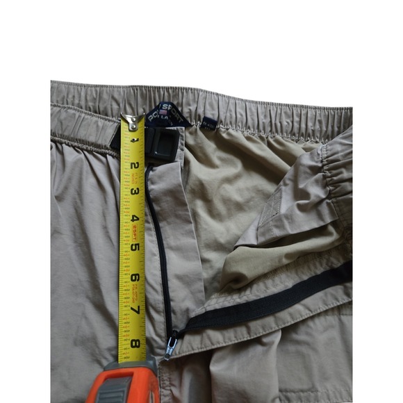 Vintage 90s Mens M EUC POLO SPORT RALPH LAUREN 7" Water Repellent Hiking Shorts - Picture 9 of 16